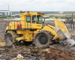 BOMAG trash compactor