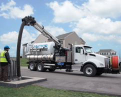 Vactor vacuum truck